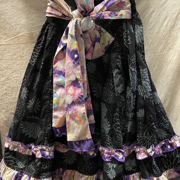 Gothic Victorian Lolita Japanese imported designer skirt - Picture 2 of 7